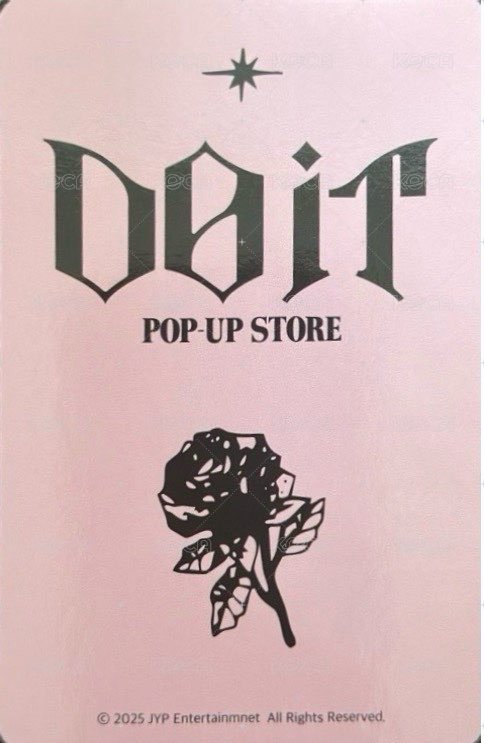 DO IT 快閃店   2.0 幸運卡  背面