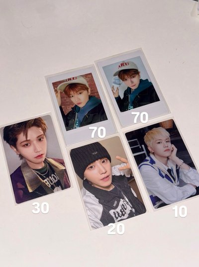 BOYNEXTDOOR 波捏豆 李常赫 哩嗚 專卡 日巡拍立得