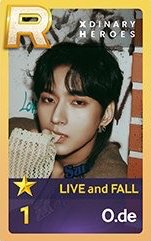 LIVE and FALL 任務卡 