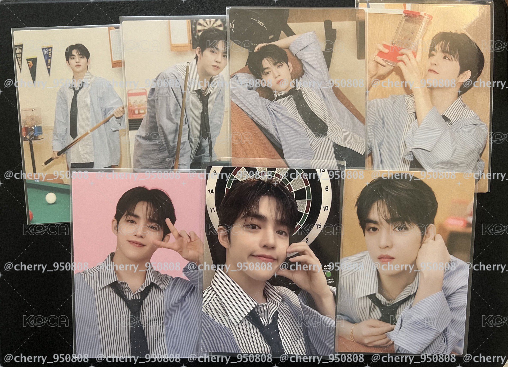 SEVENTEEN 崔勝哲 S.COUPS HOLIDAY 卡包整套