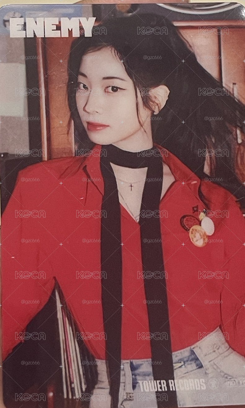 Twice 日專Enemy 金多賢 塔店特典卡