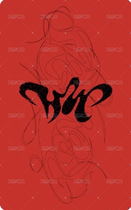 HxW ‘𝗕𝗘𝗔𝗠’ 日咖 wvsjp 抽選卡  背面