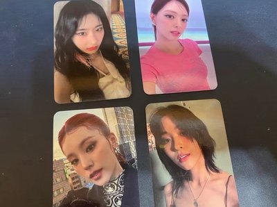 售 ITZY 迷你八輯 "BORN TO BE"Soundwave 通路特典小卡 成套 SW