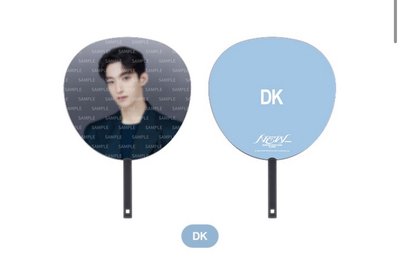 seventeen New日巡周邊 喆碩大扇 折小扇 未拆徽章