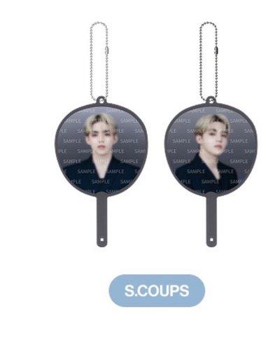 seventeen New日巡周邊 喆碩大扇 折小扇 未拆徽章