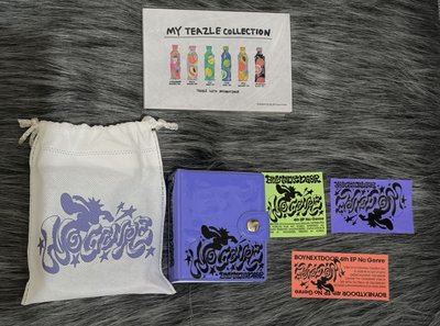 TEAZLE明信片組、No Genre逆應援卡冊