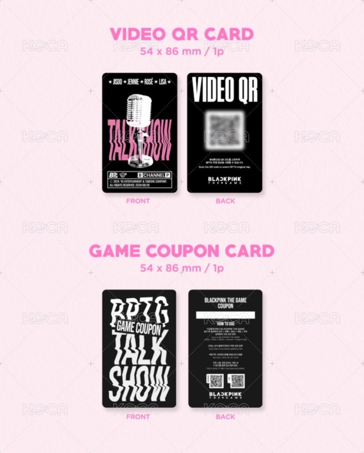 PHOTOCARD COLLECTION TALK SHOW