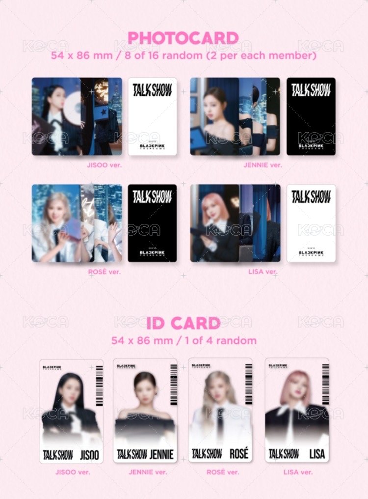 PHOTOCARD COLLECTION TALK SHOW