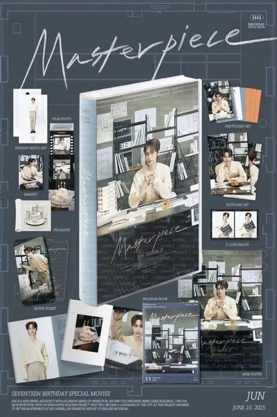 SEVENTEEN Jun 俊 生日禮盒 