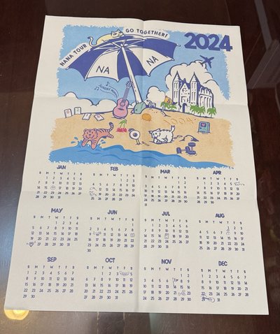 NANATOUR含WVS特典、年曆