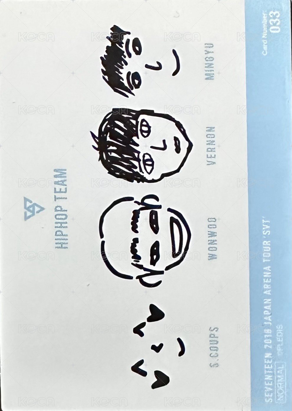 ‘SVT’ 隨機卡 033 背面