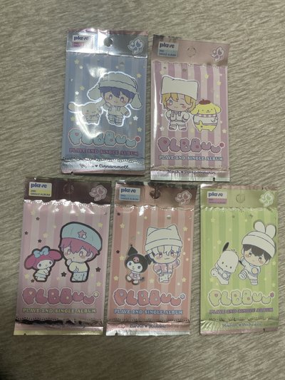 plave PLBBUU 日通 HMV 五人set