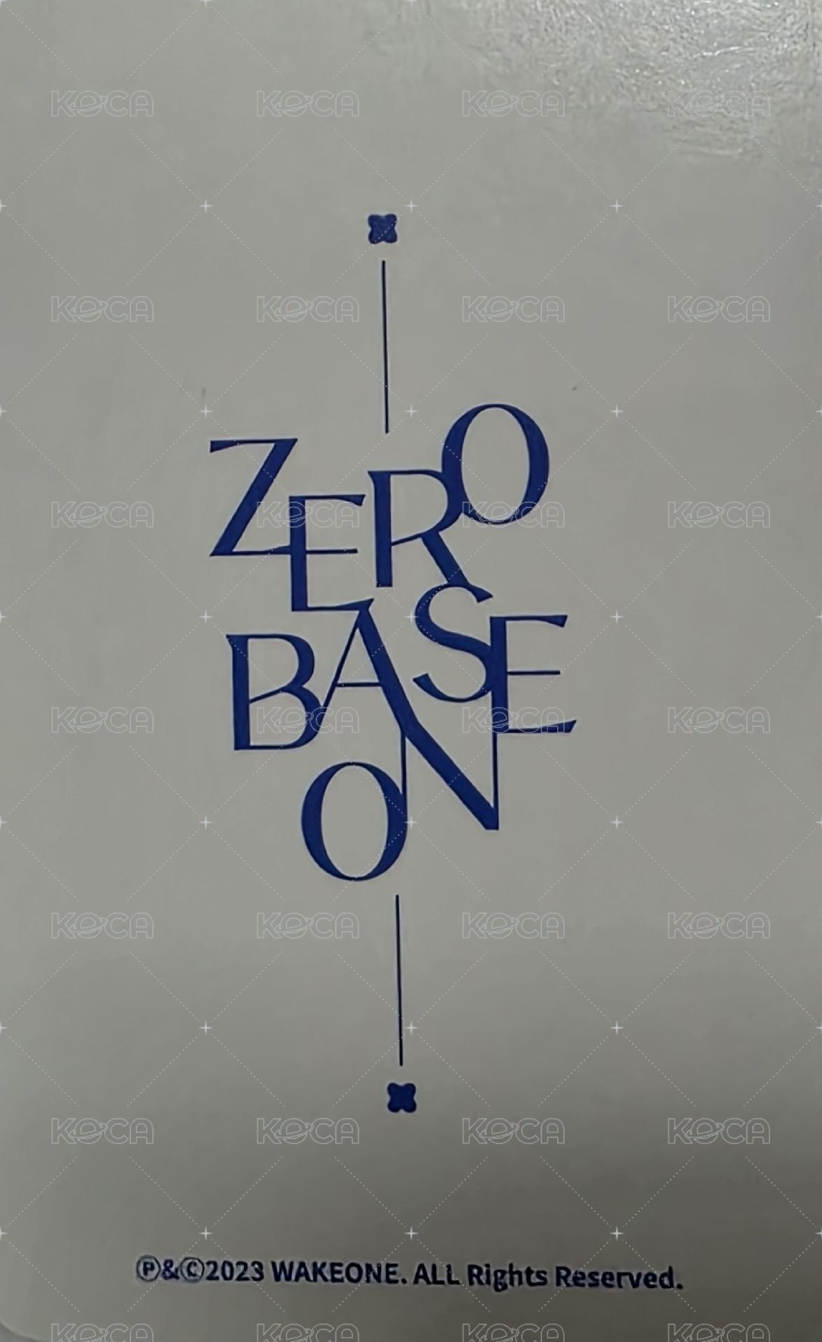 大邱快閃 周邊卡 白資料夾小卡 背面