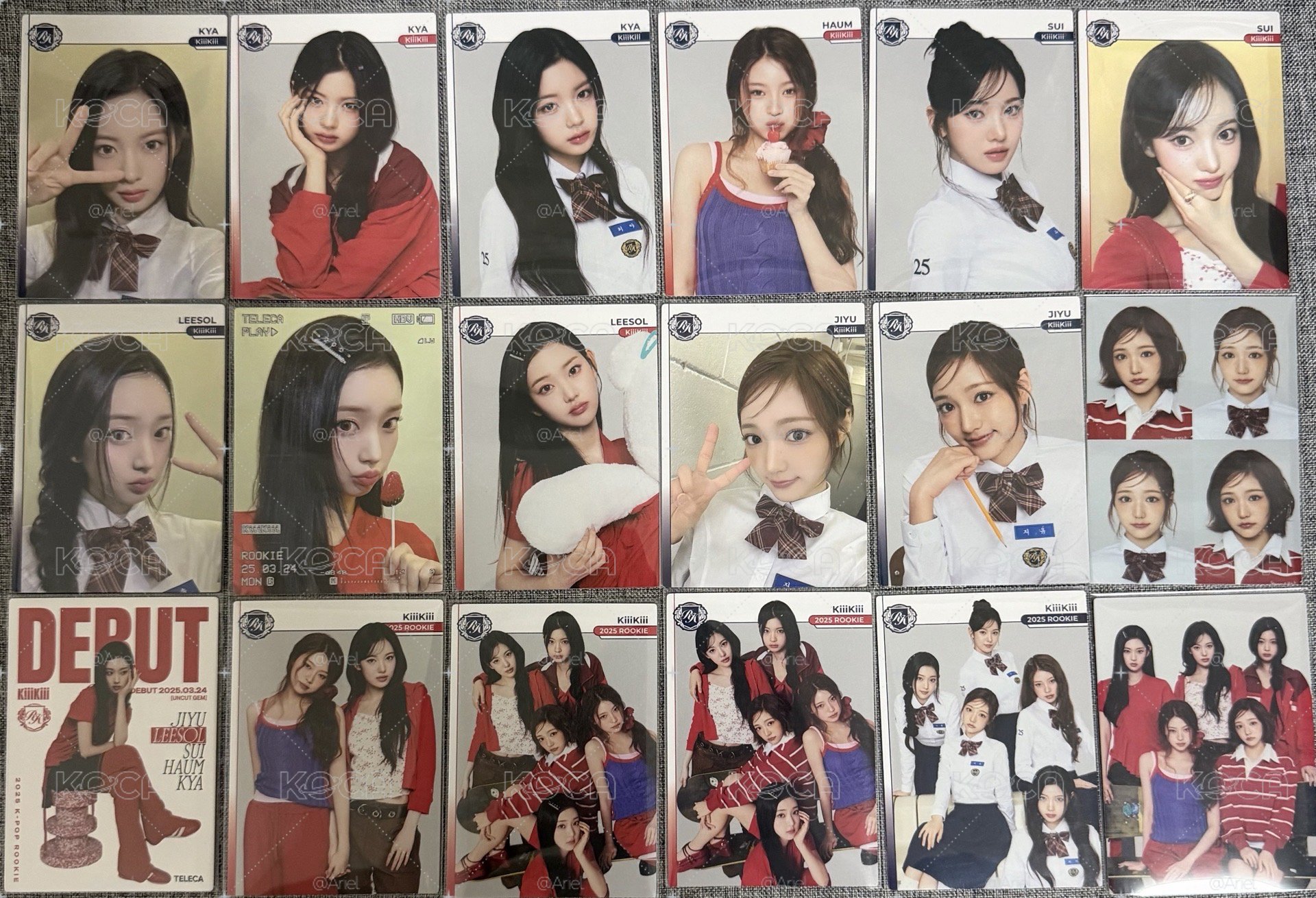 Teleca kpop 收藏卡 KiiiKiii