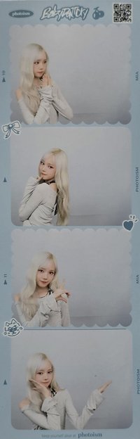 I DONT CARE photoism 人生四格卡 