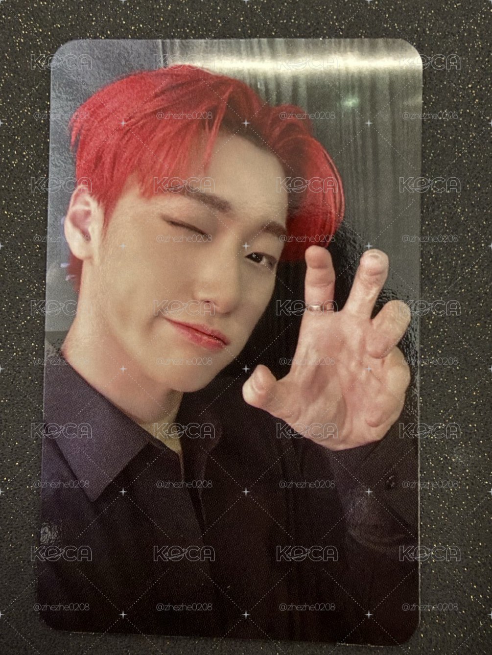 Ateez 崔傘 MR簽售