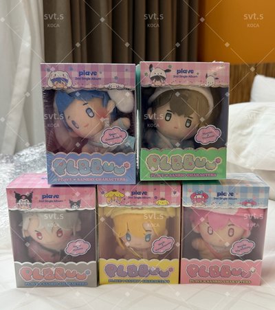 PLAVE 娃專- 藝俊💙 河玟🖤 諾亞💜-最快12/21可寄出