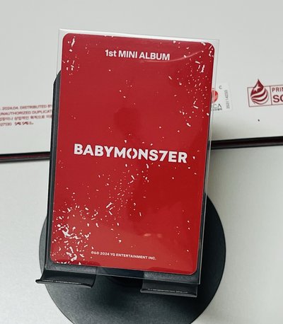 BABYMONS7ER 專輯卡 