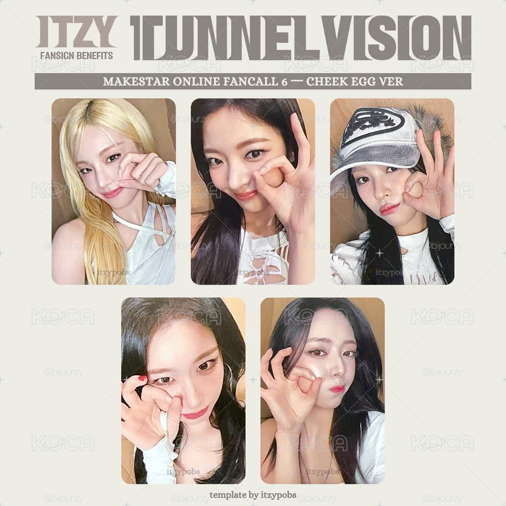 ITZY 臉蛋蛋