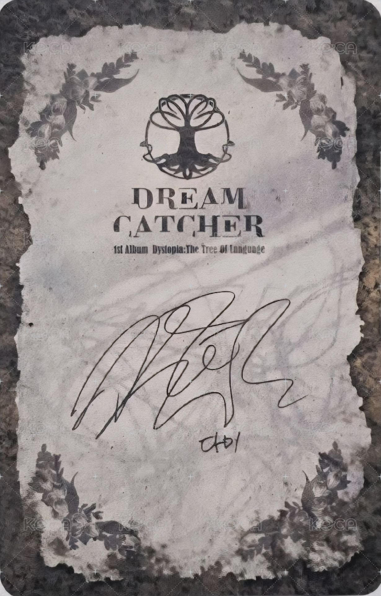 正規一輯 mmt 特典卡  背面