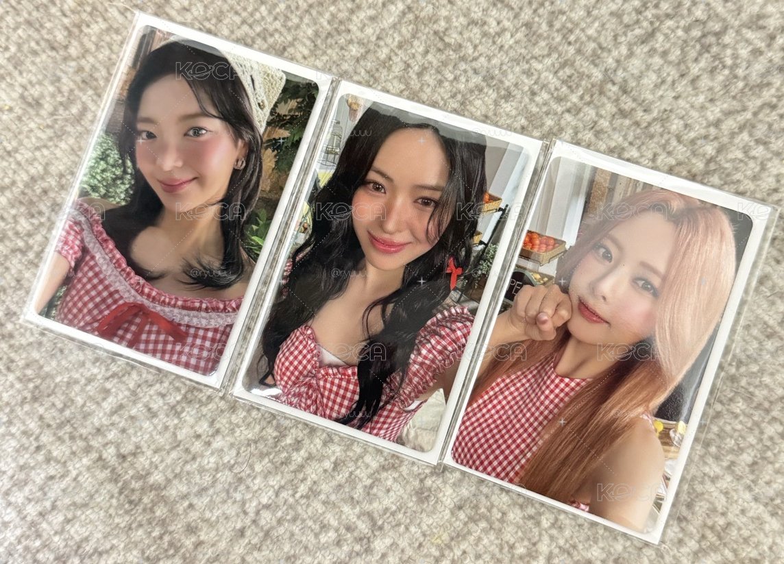 Itzy 日本快閃滿額卡 lia ryujin yuna