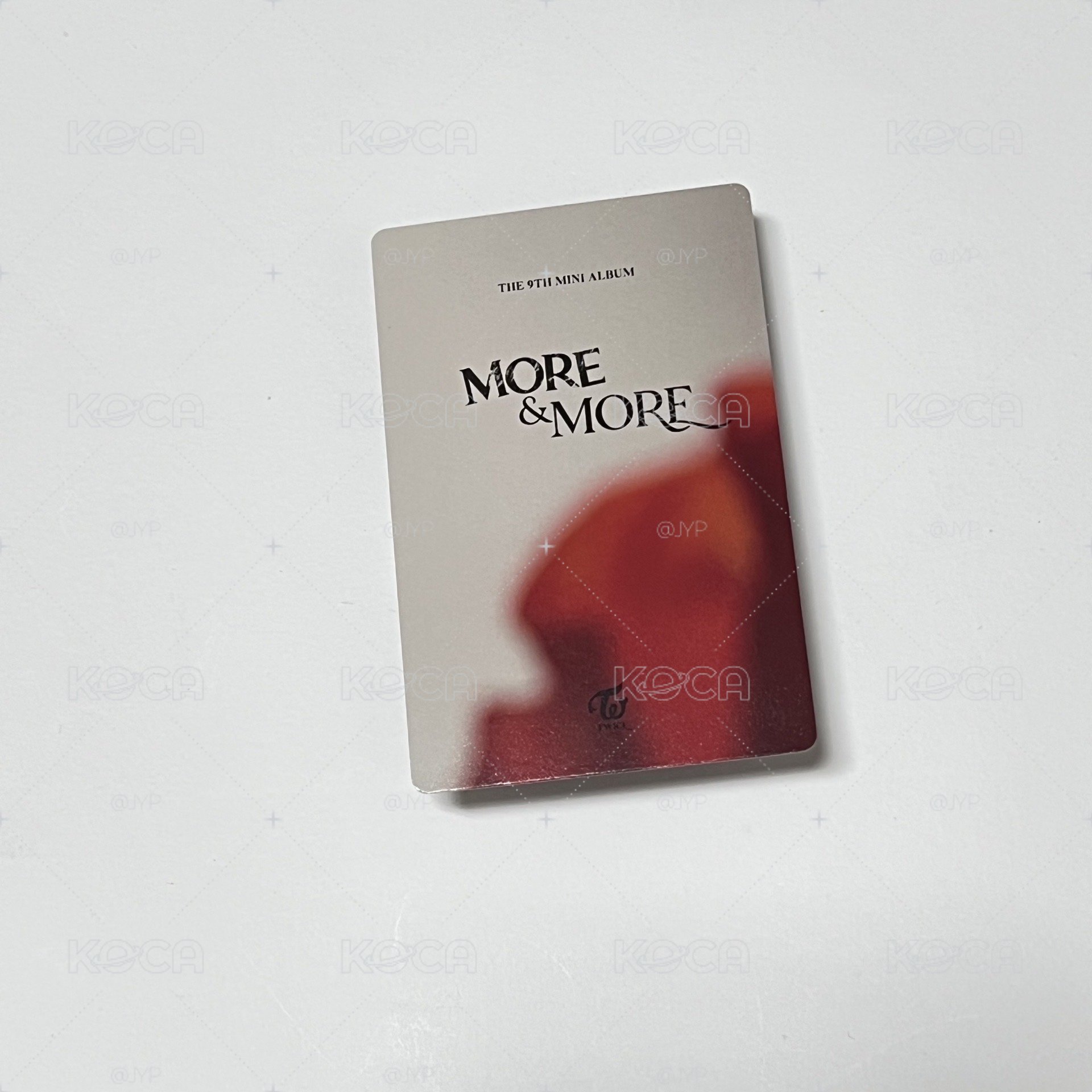MORE & MORE 專輯卡 預售禮