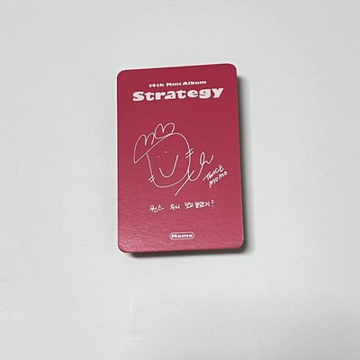 STRATEGY 專輯卡 