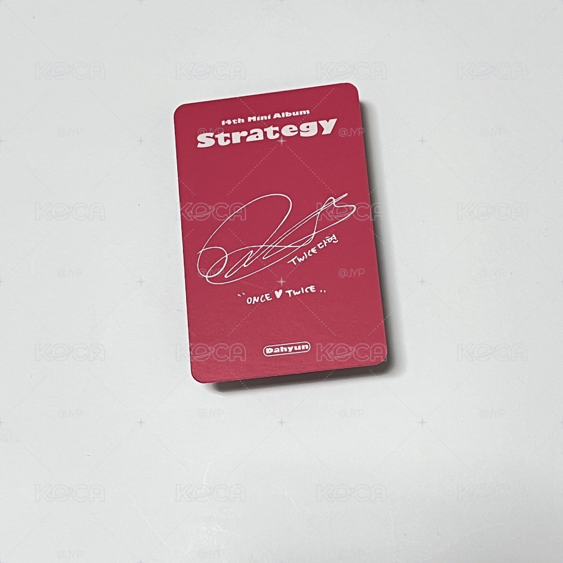 STRATEGY 專輯卡 