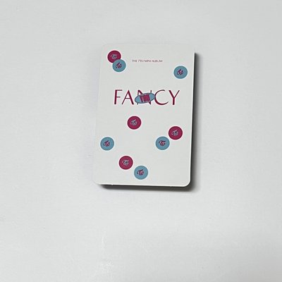 FANCY YOU 專輯卡 