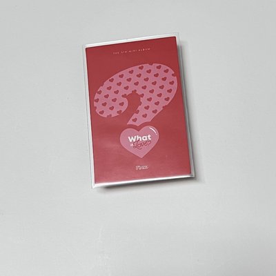 What is Love? 專輯卡 