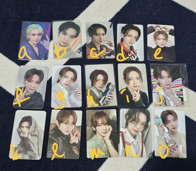ATEEZ 姜呂尚 特典卡、專卡