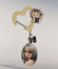 lf minini 快閃店 鑰匙圈吊飾 壓克力鑰匙圈-娟