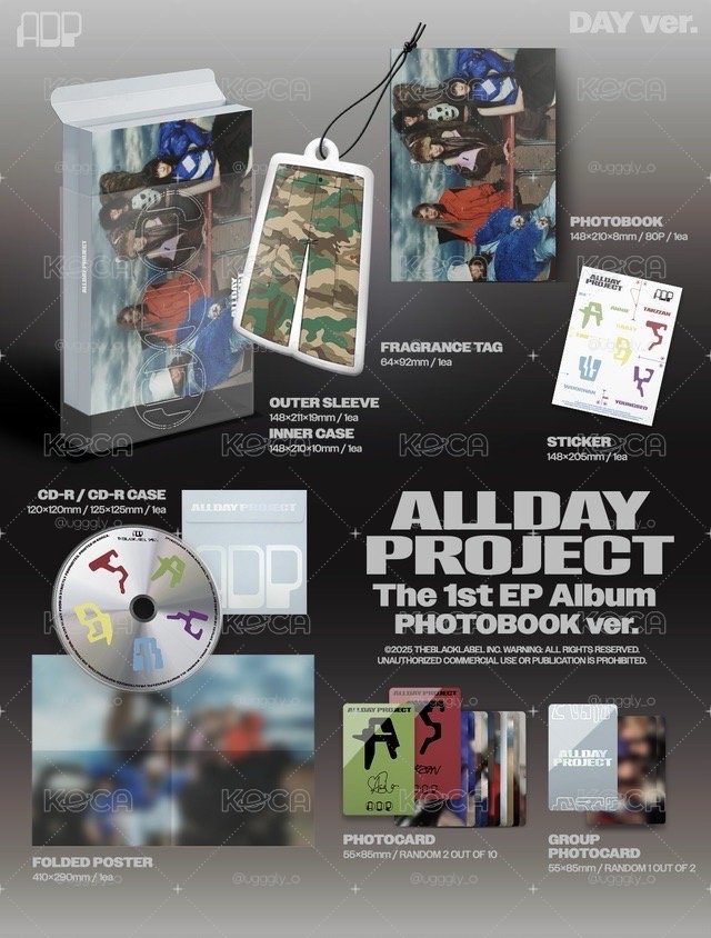 （預購）AllDay Project 1st EP寫真書版專輯