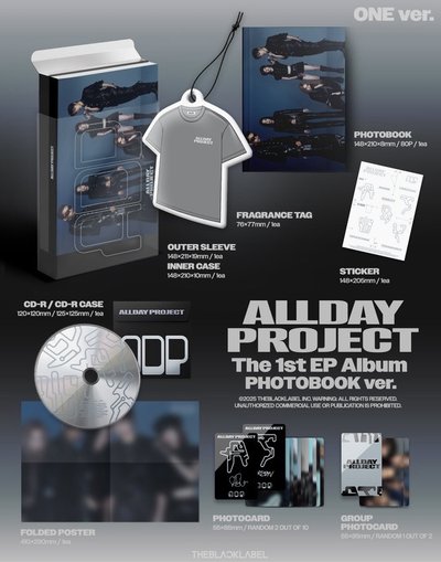 （預購）AllDay Project 1st EP寫真書版專輯