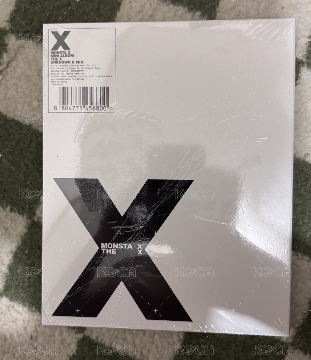 UNKNOWN X黑白