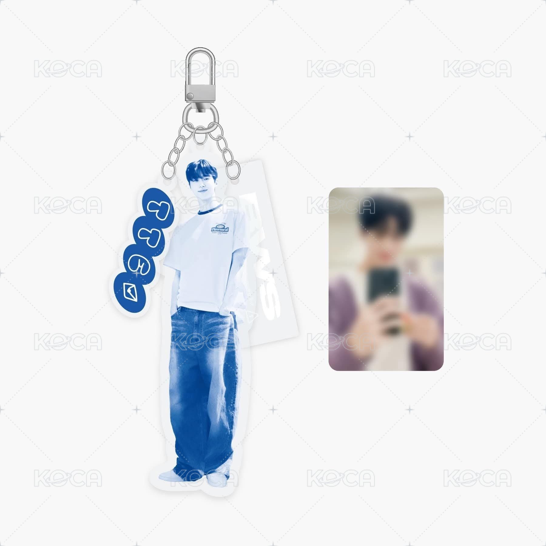 Summer Letter 周邊卡 鑰匙圈卡 背面