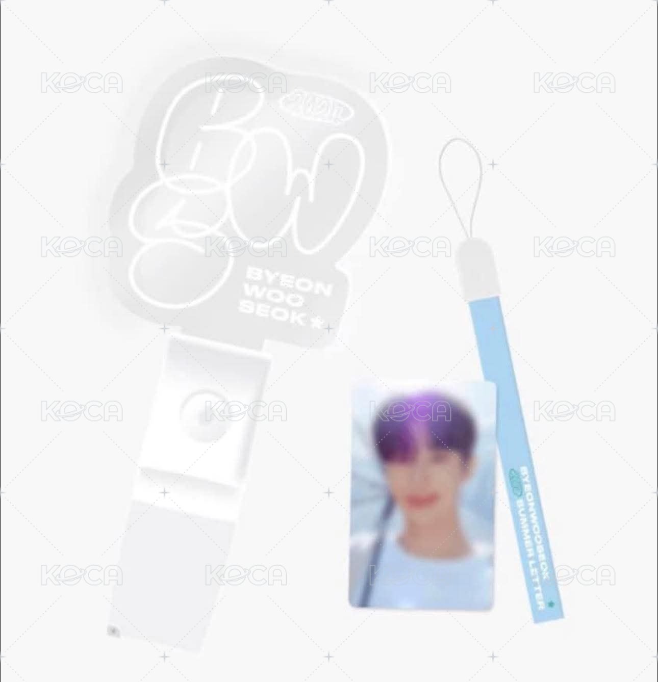 Summer Letter 周邊卡 手燈卡 背面