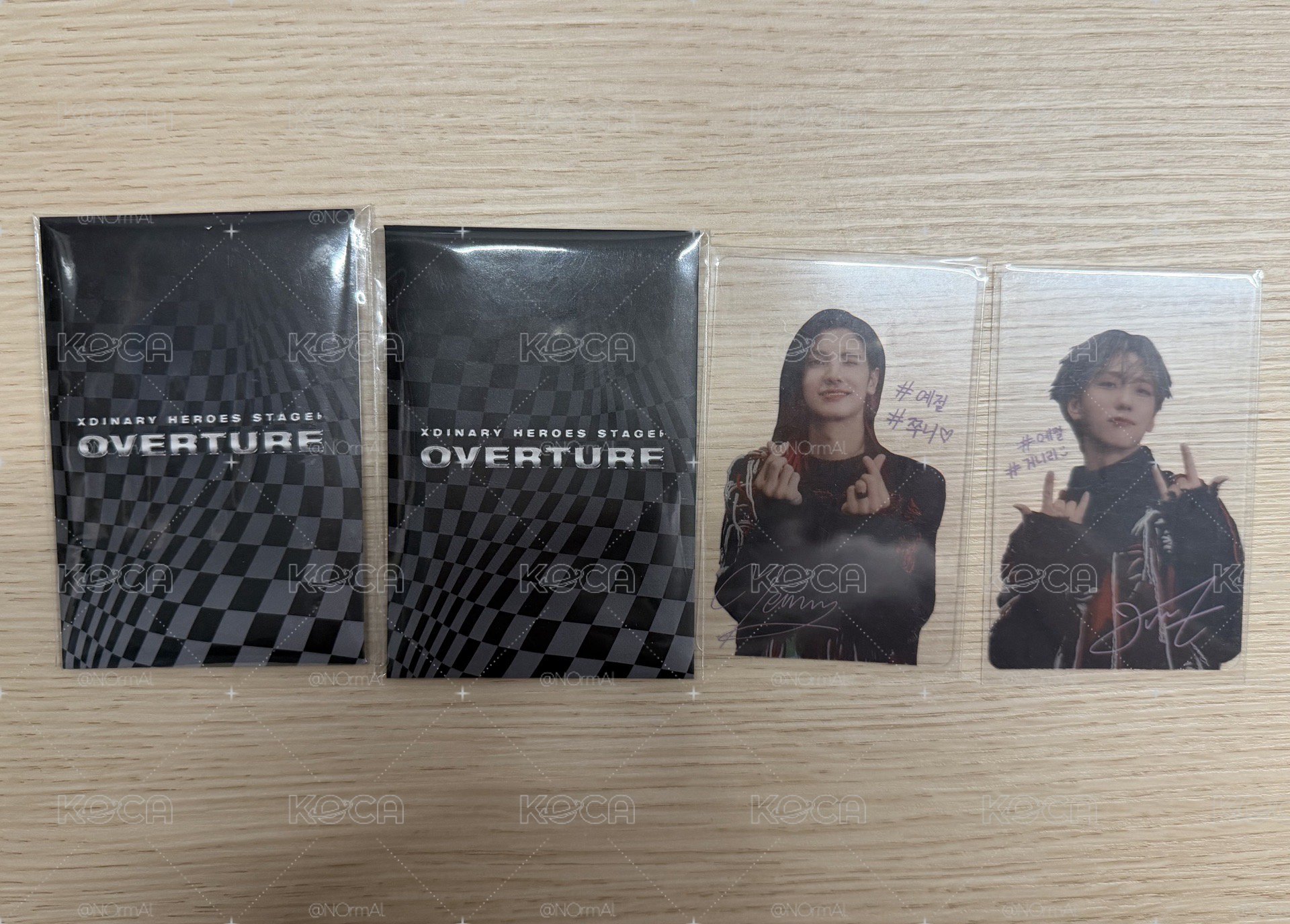 Xdinary Heroes Overture小卡組 透卡隨機