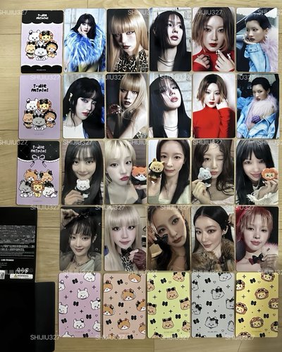 i-dle 滿額卡 We are 快閃店 舒華 小娟 Minnie 薇娟 雨琦