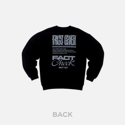NCT 127 Fact Check MD 長袖大學T