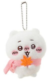 MINISO 吊飾 毛茸茸過冬系列 楓葉圍巾吊飾 吉伊