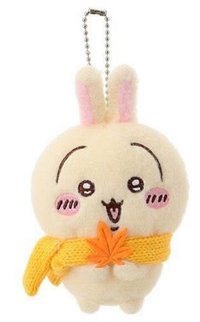 MINISO 吊飾 毛茸茸過冬系列 楓葉圍巾吊飾 兔兔 烏薩奇