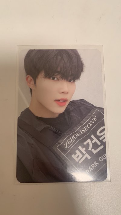 Zerobaseone 迷二專卡特典卡旭雄彬奎