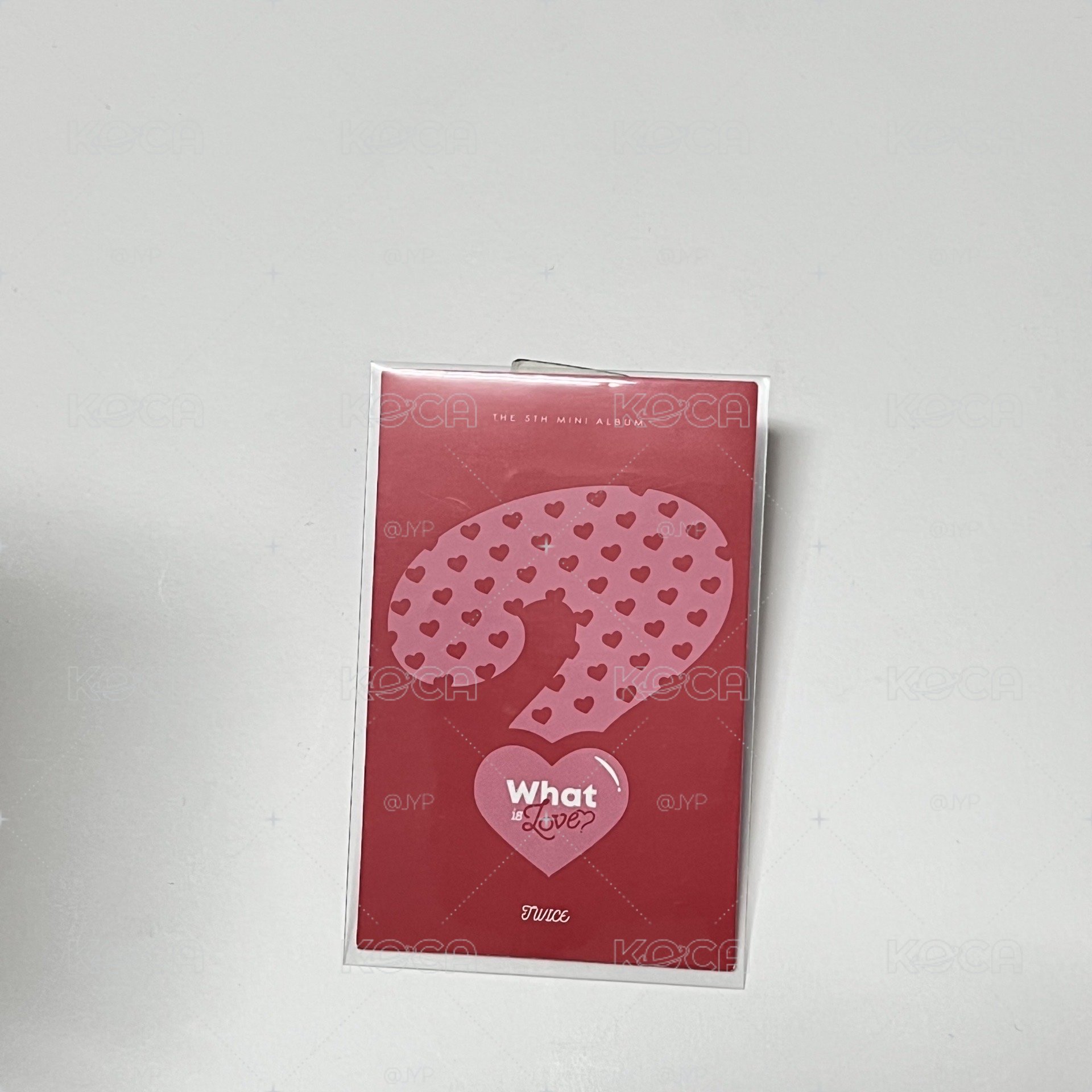 What is Love? 專輯卡 