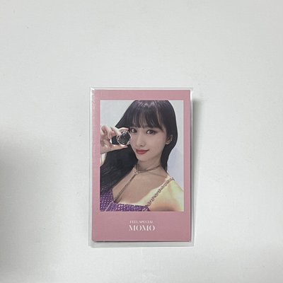 Feel Special 專輯卡 粉框桃