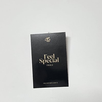 Feel Special 專輯卡 粉框桃