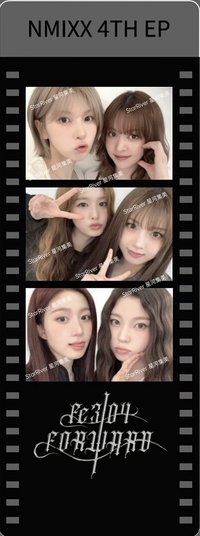 FORWARD sr 5.0 簽售卡 水寶寶 雙人小分隊人生三格膠片照