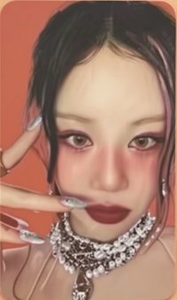 RIZZ iminitv 線上 簽售卡 中文卡背
