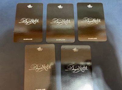 售Fifty Fifty 迷你三輯 "Day & Night"Everline 通路特典小卡 成套 EL 9.0