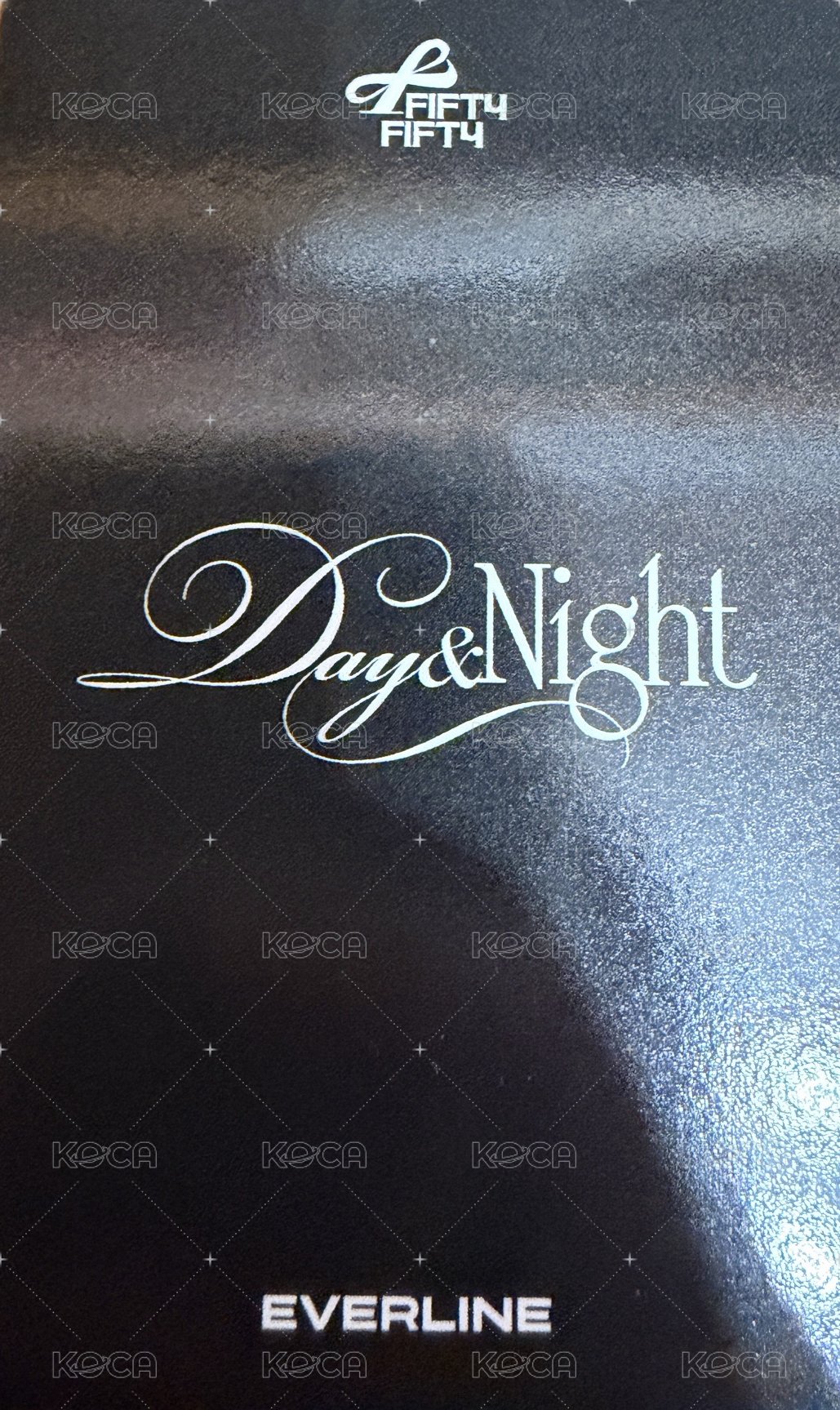 Day & Night el 線上9.0 簽售卡  背面